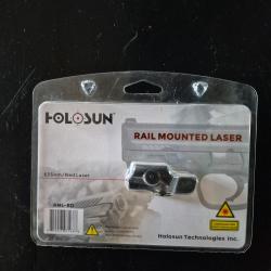Bonne affaire ! Holosun RML-RD Laser Rouge Universel Rail Picatinny Weaver Etat Neuf