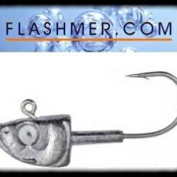 T&ecirc;te Plomb&eacute;e Flashmer Poisson flashmer 5 tetes plombees poisson - 100g