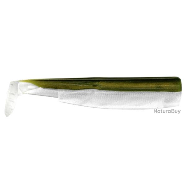 Corps Black Minnow 200 fiiish 200 - corps kaki/blanc * 2