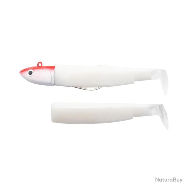 Combo Black Minnow 140 fiiish 140 - combo deep - 60g - white/red head