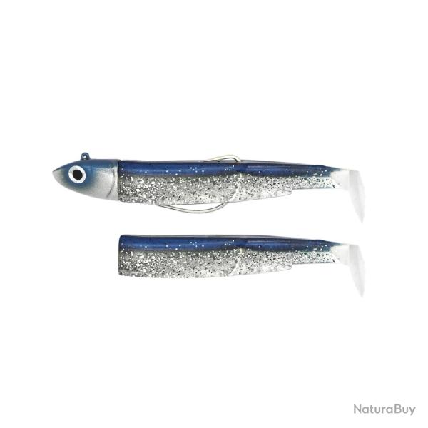 Combo Black Minnow 140 fiiish 140 - combo offshore - 40g - barracuda blue