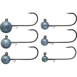 Tournament D'jig Head SS Round daiwa t&ecirc;tes plomb&eacute;es tournament d'jig head ss 2/0 5gr