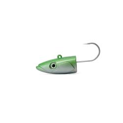 Crazy sand eel 150 t&ecirc;tes plomb&eacute;es fiiish - crazy sand eel 150 t&ecirc;tes plomb&eacute;es x-deep 40g pearl green 