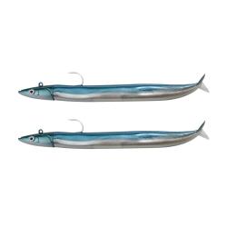 Crazy sand eel 120 combo offshore fiiish - crazy sand eel 150 double combo off shore 20g bleu nacr&eacute;