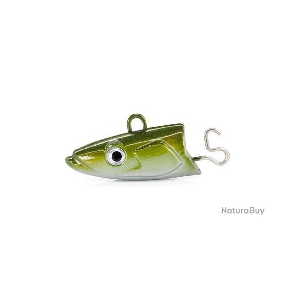 T�tes Plomb�es Black Eel 110 fiiish black eel 110 tetes plomb�es off shore - 8g - kaki *2