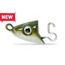 T&ecirc;te Plomb&eacute;e Black Eel 150 fiiish black eel 150 tetes plomb&eacute;es shore - 10g - kaki *2