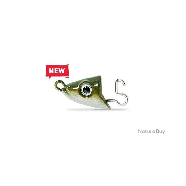 T�te Plomb�e Black Eel 150 fiiish black eel 150 tetes plomb�es shore - 10g - kaki *2