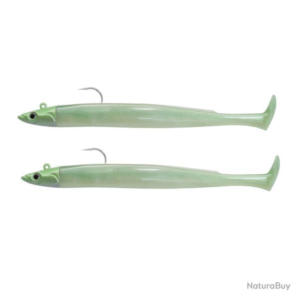 Crazy Paddle Tail 120 double combo fiiish - crazy paddle tail 120 double combo shore 7g pearl green