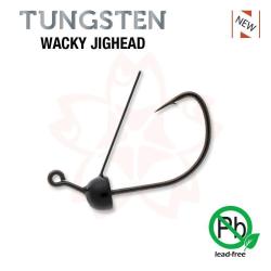Tungsten Wacky Jighead sakura tungsten wacky jighead 1/8 3.5gr 2/0