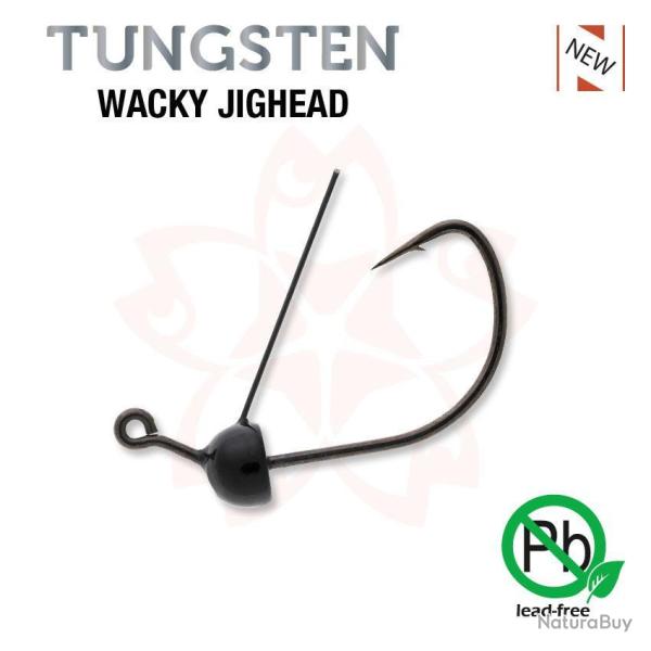 Tungsten Wacky Jighead sakura tungsten wacky jighead 3/16 5.3gr 2/0