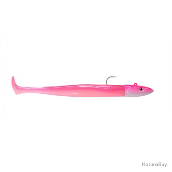 Crazy Paddle Tail 180 combo + corps fiiish - crazy paddle tail 180 combo x-deep + corps - 55g - fluo