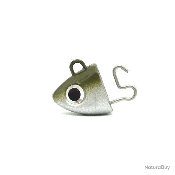 Black Minnow 105 tetes plomb�es fiiish black minnow 105 - 2 t�tes search 12g khaki