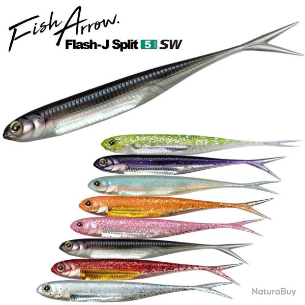 Fish Arrow Flash-J Split 3", 4" & 5" fish arrow flash-j shad 4" col 22
