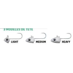 T&ecirc;tes Master Shad fiiish master shad 75 - 2 tetes medium 6g raw material