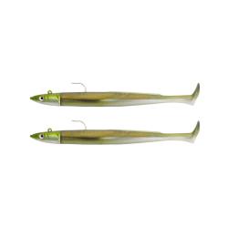Crazy paddle tail combo 100 - par 2 fiiish - crazy paddle tail 100 double combo of shore 10g kaki