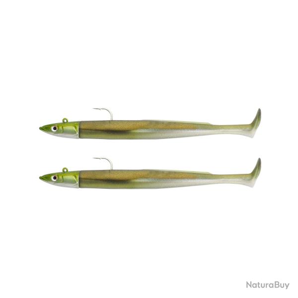 Crazy paddle tail combo 100 - par 2 fiiish - crazy paddle tail 100 double combo of shore 10g kaki
