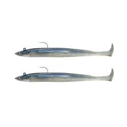Crazy paddle tail combo 100 - par 2 fiiish - crazy paddle tail 100 double combo shore 5g electric bl