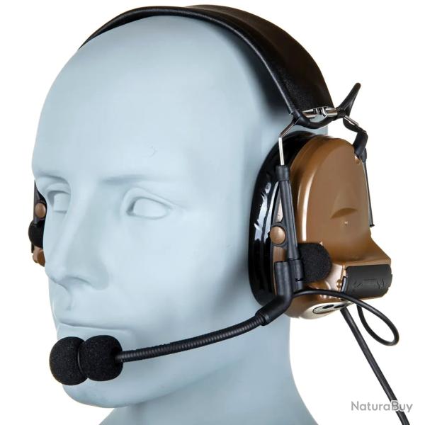 Casque Anti-bruit Actif Tac-Sky WYS0014 CtC II  Coyote Brown