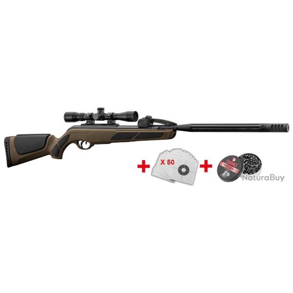 Carabine � Plomb GAMO Swarm Maxxim IGT OD 19,9J Calibre 4,5 mm 10 Coups avec Lunette 4x3