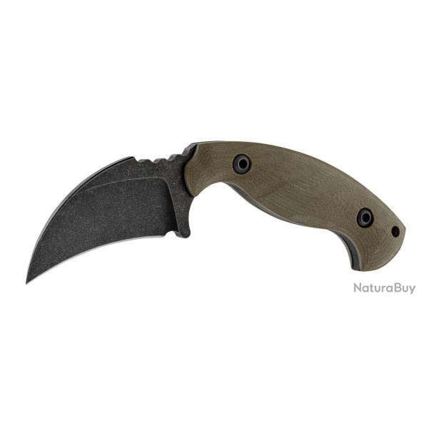 Couteau tactique TOOR KNIVES SOF Karsumba Covert Green