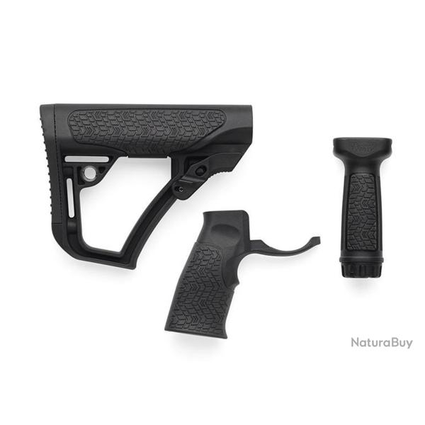 Kit crosse 3 pi�ces DANIEL DEFENSE Noir AR15 (Picatinny / M-LOK) - M-LOK