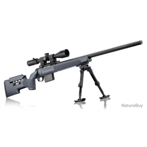Pack TLD carabine BCM RUBIS TACTICAL Carbon .308 Win canon 71 cm + lunette FFP 6-24x50 + bipied