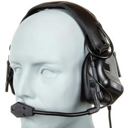 Casque Tactique Passif Wosport HD-08 Gen. 5  Black