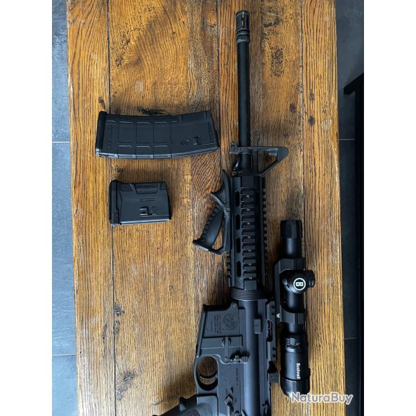 AR15 Smith & Wesson MP15 Sport II + Bushnell AR OPTICS + montage vortex mono + plein d'accessoires