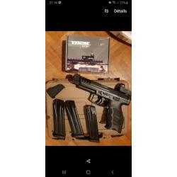 Pistolet HK SFP9 L 9mm + point rouge Vortex Venom