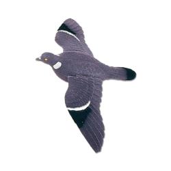 Pigeon floqu&eacute;, ailes battantes avec ressort