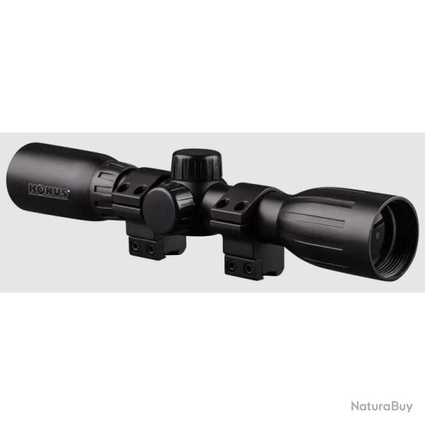 Lunette de tir Konus Fire 4X32 Ret 30/30 avec montage