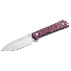 Couteau Fixe Boker Kiboku Richlite Red Topo