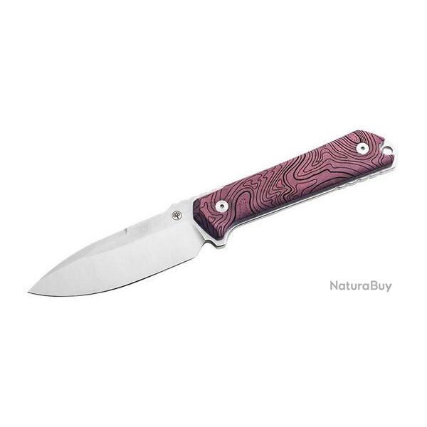 Couteau Fixe Boker Kiboku Richlite Red Topo