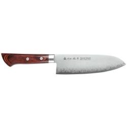 Couteau Wusaki Santoku Satake VG10 San Ma&iuml;