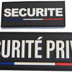 Jeu de 2 bandeaux S&eacute;curit&eacute; Priv&eacute;e