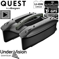 Bateau Amorceur Deeper Quest Echo GPS + Down Scan