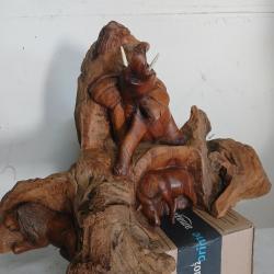 Sculpture bois Burkina faso