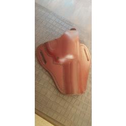 Holster mr73 tout cuir de marque Falco parfait &eacute;tat