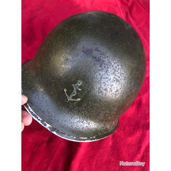 BEAU CASQUE US WW2 ARMEE DE LIBERATION