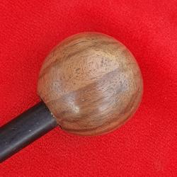 Boule bois noyer vein&eacute; 30