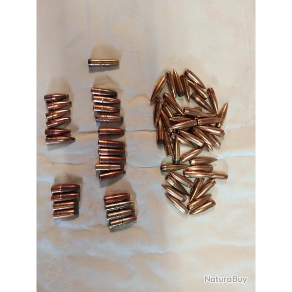 70 ogives de 8 mm