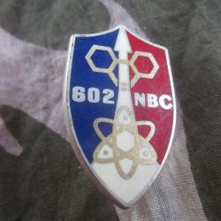 INSIGNE ANCIEN DU 602 RNBC ISSU DU 12 RA DISSOUS / STRASBOURG