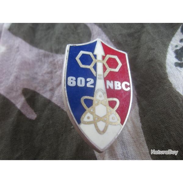 INSIGNE ANCIEN DU 602 RNBC ISSU DU 12 RA DISSOUS / STRASBOURG