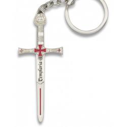 Porte cl&eacute;s  &eacute;p&eacute;e  templaria
