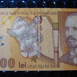 Roumanie, billet de 100000 lei  ttb+ 2001