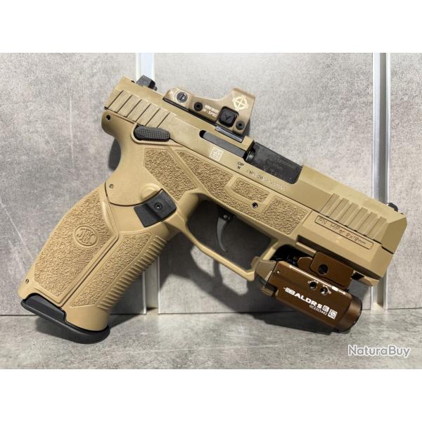 "NOUVEAUT� 2026" PACK FNH Hiper FDE Cal 9 mm Para + Point rouge SIGHTMARK + Lampe + Laser OLIGHT