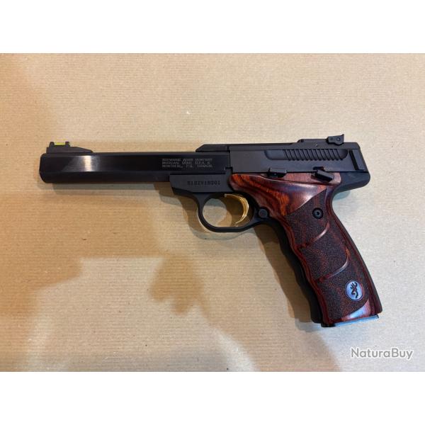 Pistolet Browning Buckmark UDX Crosse Bois Cal. 22LR