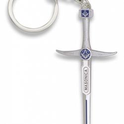 Porte cl&eacute;s  &eacute;p&eacute;e  maconique