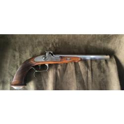 PISTOLET PEDERSOLI LE PAGE TARGET PERCUSSION CALIBRE 44 D&eacute;tente Stesher