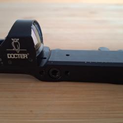 Point rouge Docter Sight II et montage basculant Makuick - Prisme 12mm